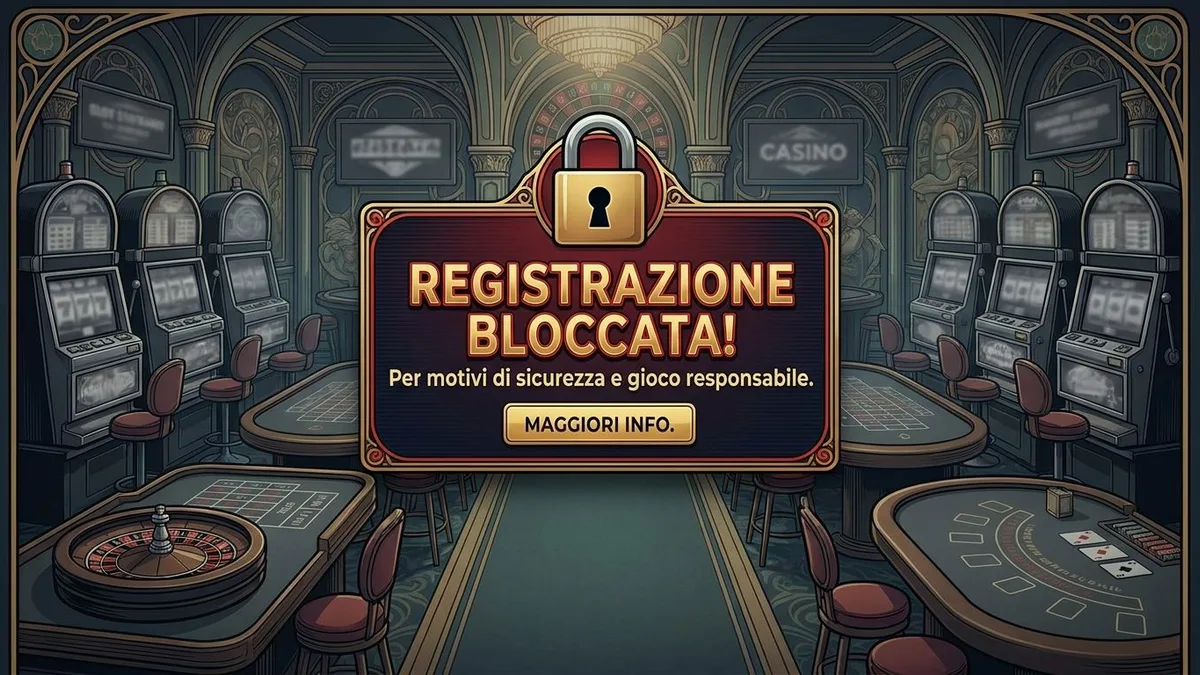 Registrazione con bonus